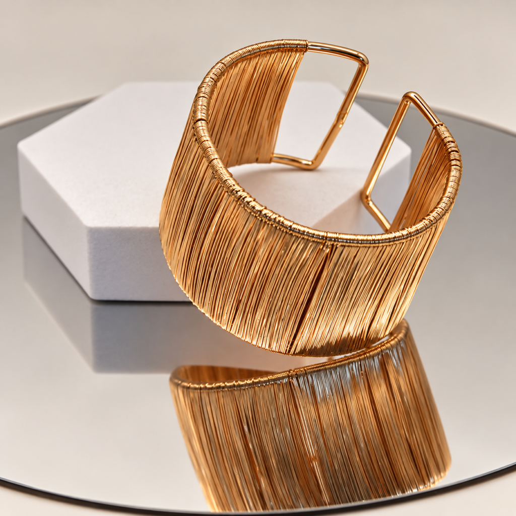 Open Wire Cuff Bracelet