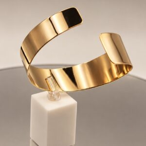 Adjustable Statement Open Bangle