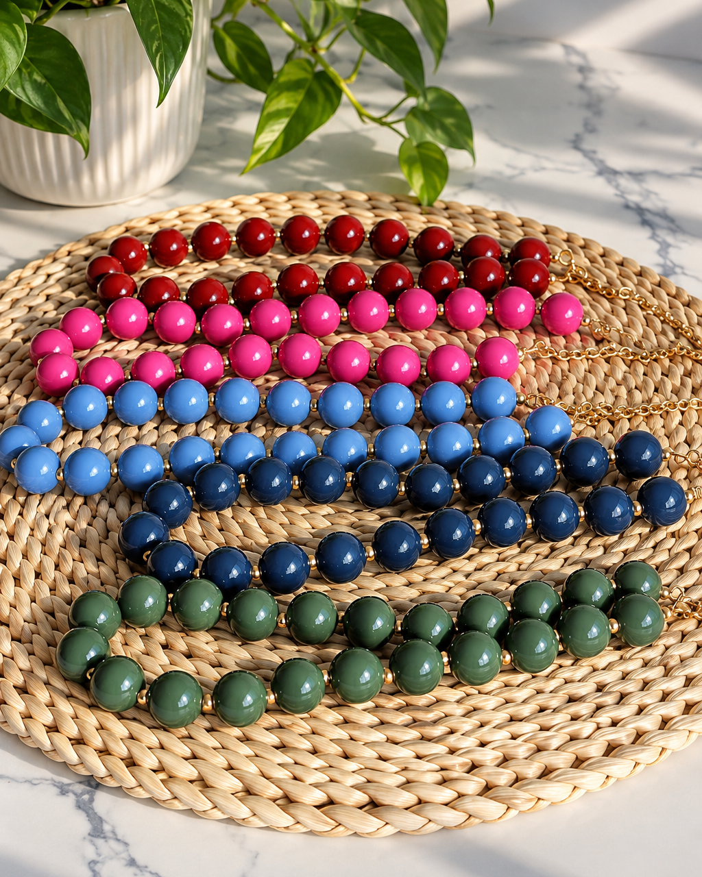 Céu Azul Statement Necklace - Image 2