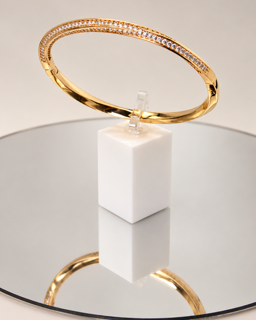 Double Row Zirconia Bracelet