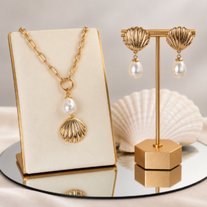 Shell & Pearl Matching Set