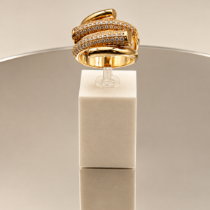 Triple-Band Zirconia Ring