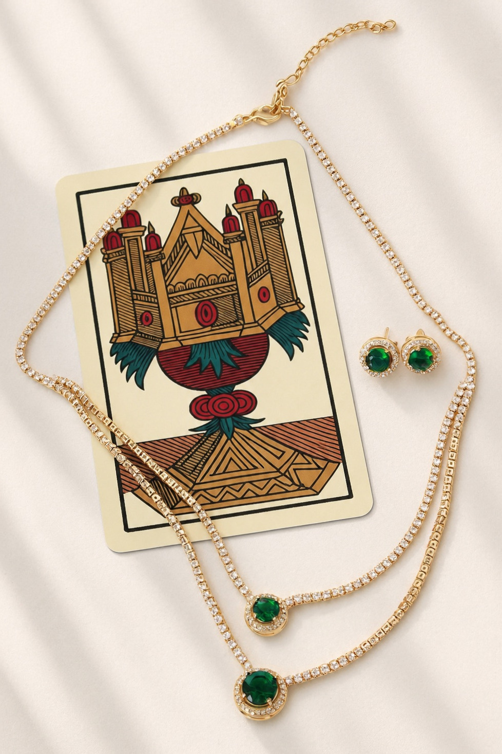 Emerald Green Riviera Matching Set