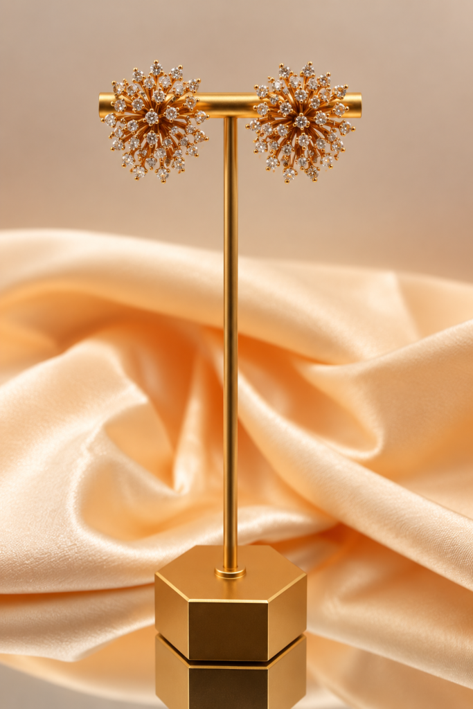 Zirconia Statement Earrings