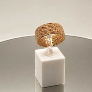 Open Mesh Statement Ring