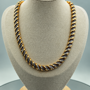 Zirconia Statement Necklace