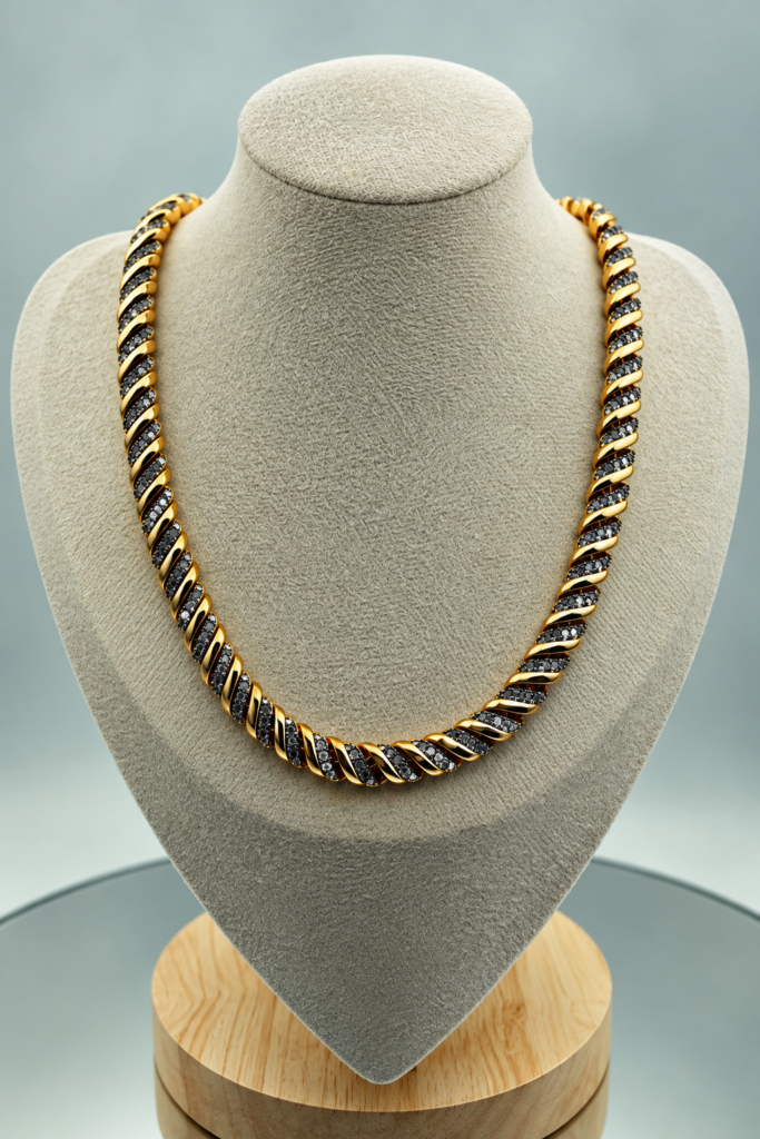 Zirconia Statement Necklace