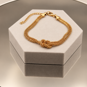 Double Mesh Knot Bracelet
