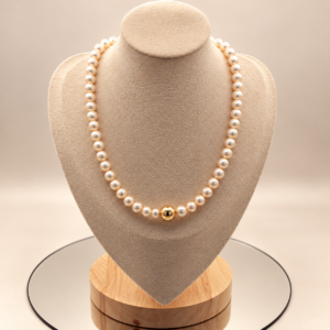 Golden Touch Freshwater Pearl Necklace