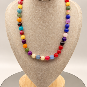 Brazilian Rainbow Natural Stone Necklace