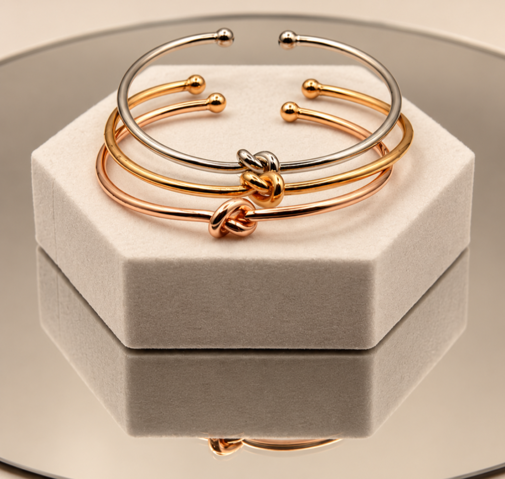 Trinity Knot Bracelet Set