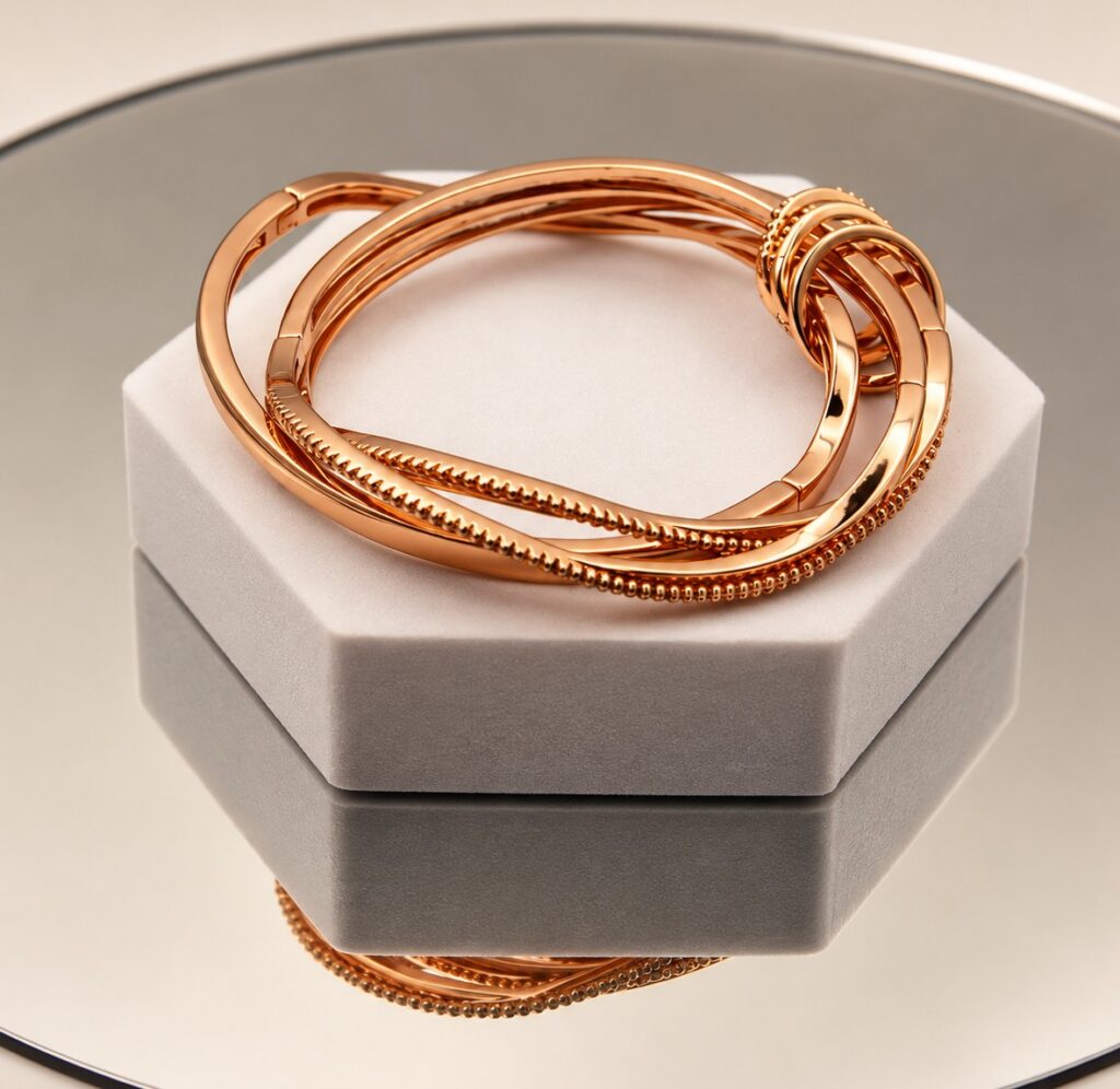 Golden Layers Bracelet