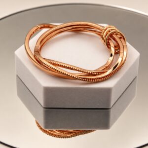 Golden Layers Bracelet
