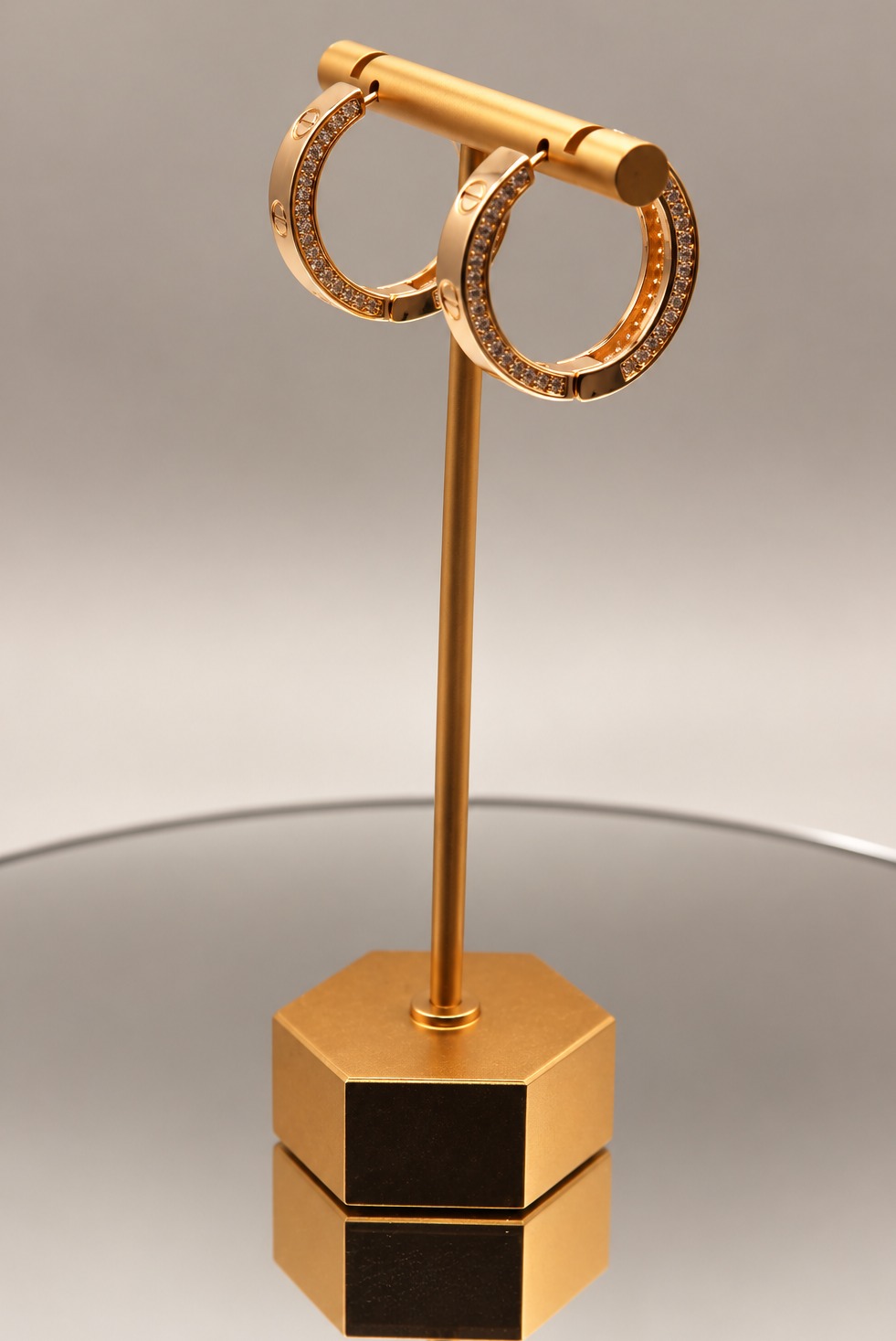 Zirconia Icon Hoops - Image 2