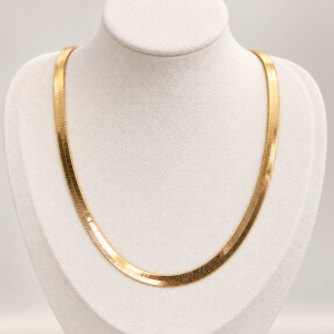 Flat Chain Necklace 45cm